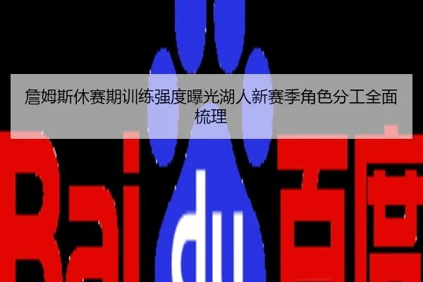 詹姆斯休赛期训练强度曝光湖人新赛季角色分工全面梳理
